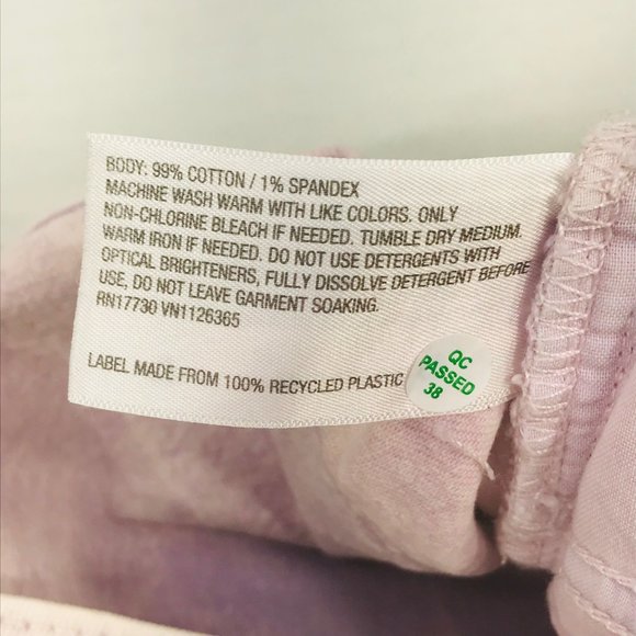 Universal Thread Women's Size 10 High Rise Midi Short Purple Acid Wash New - Picture 6 of 16